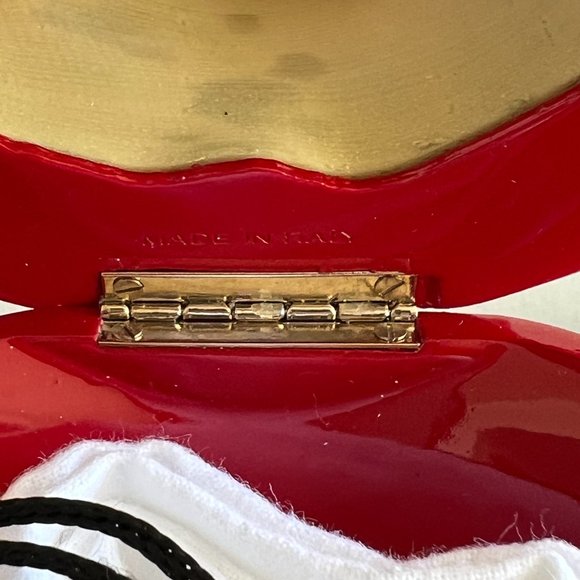 SS22 Moschino Couture Jeremy Scott Diner Red Ice Cream Sundae Crossbody Bag - Picture 11 of 16